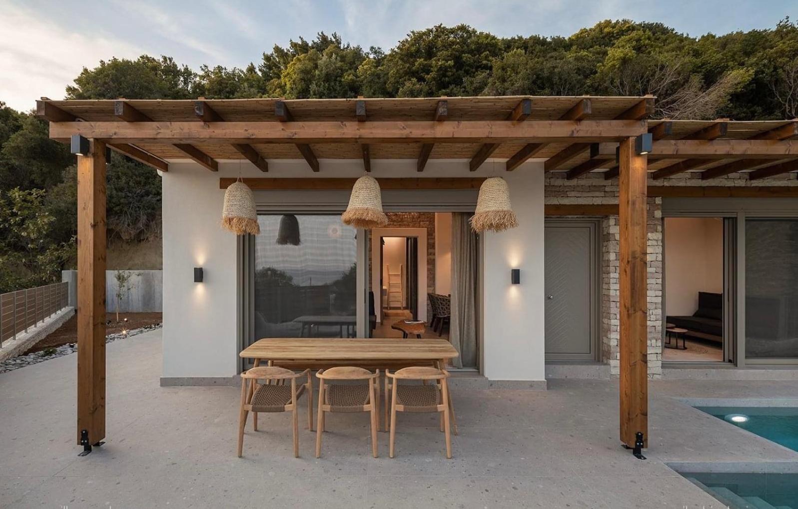 Villa Vrachos Luxury Living Exterior foto