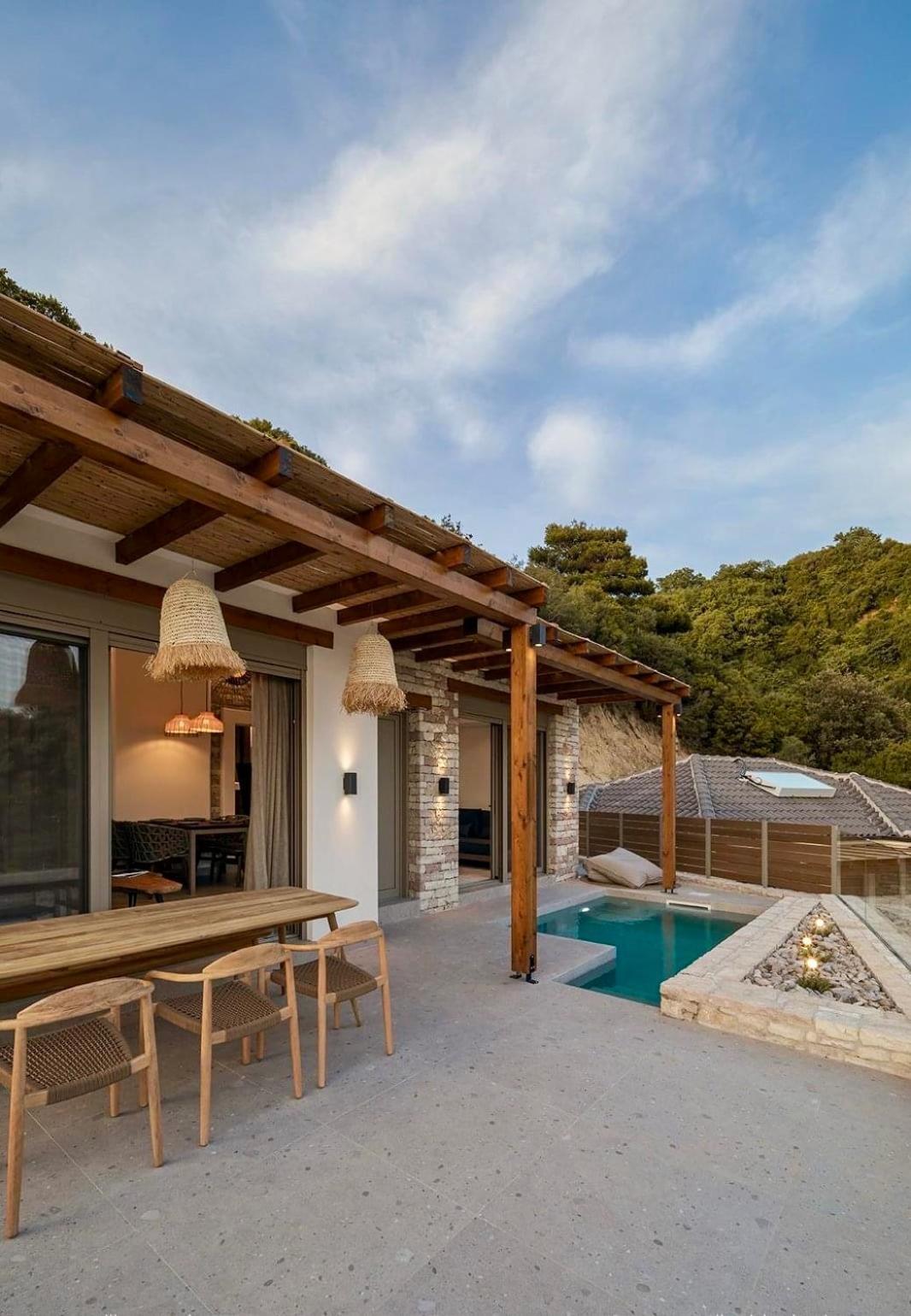 Villa Vrachos Luxury Living Exterior foto